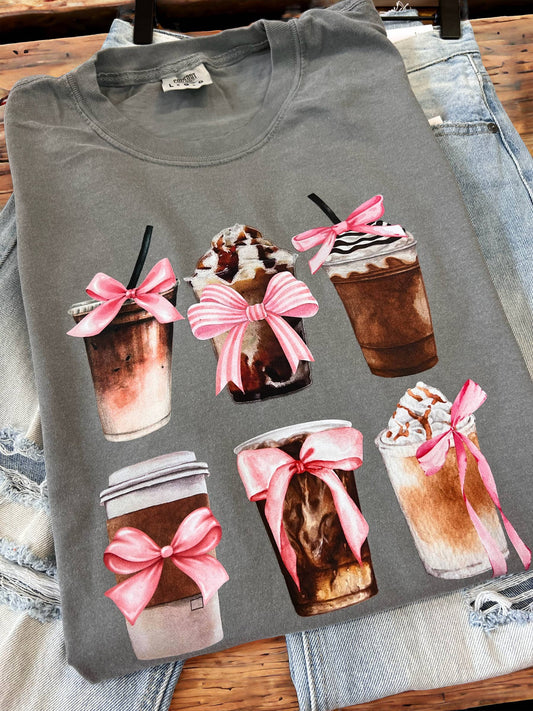 Preppy Coffee Short Sleeve Tee