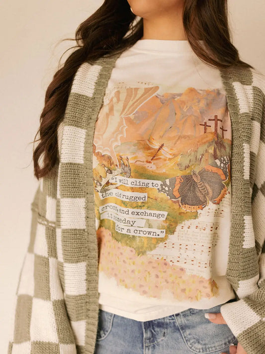 The Old Rugged Cross Easter Graphic