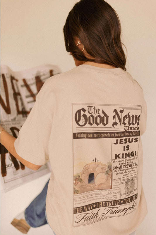 The Good News Easter Graphic